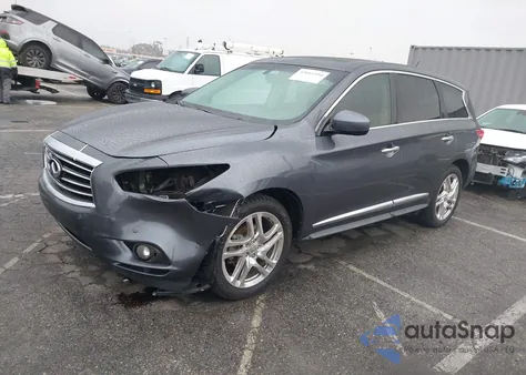 2013 Infiniti Jx35 z USA, uszkodzony, nr VIN 5N1AL0MN9DC308429